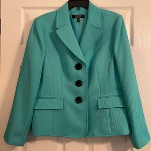 Jasper teal suit jacket